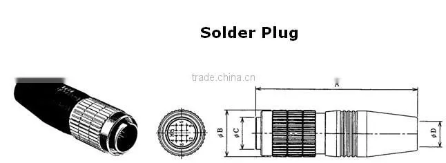 CNT14 Series Minitype Screw Thread Electronic Connectors