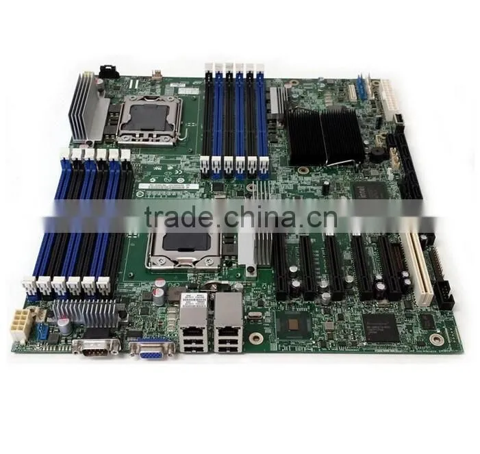 Original for Intel Dual LGA1366 SATA DDR3 Server System Motherboard S5520HC Integrated