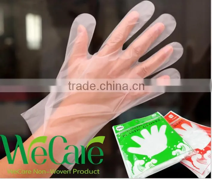 Disposable PE gloves