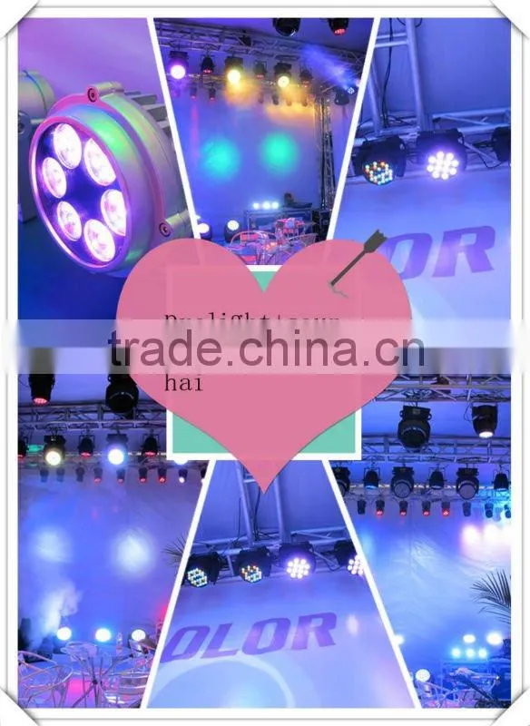54*5W RGBW zoom led par 64 disco light