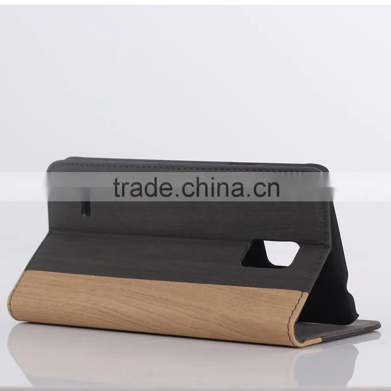 2014 new products wooden leather case for samsung galaxy note 4,wooden case for iphone 6 plus D0159