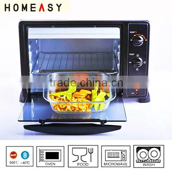 Reusable Microwave Square Bakewares hot sale