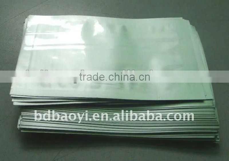 Hot sale 100x175mm aluminum foil vacuum packing bags
