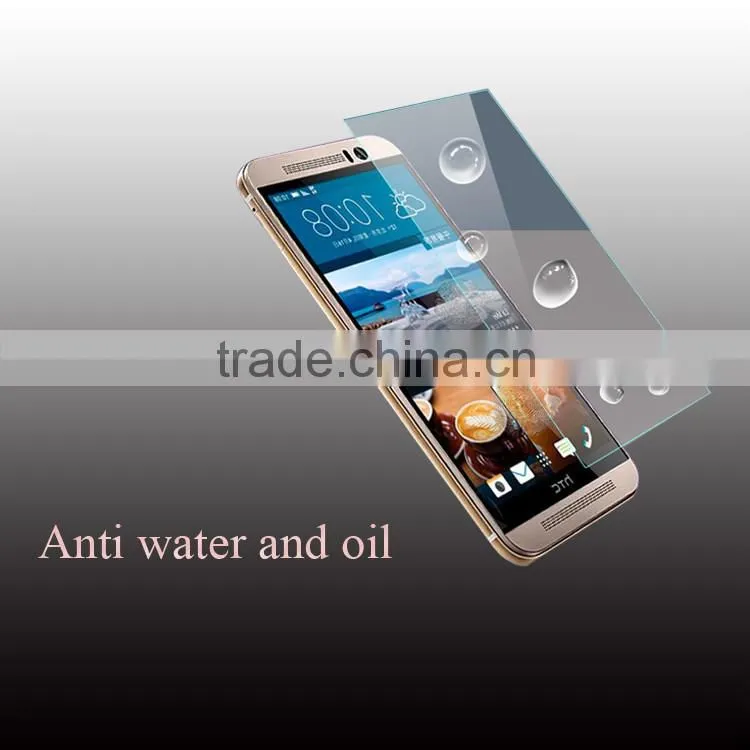 China wholesale price ultra alim 0.25mm tempered glass screen protector for Htc M9