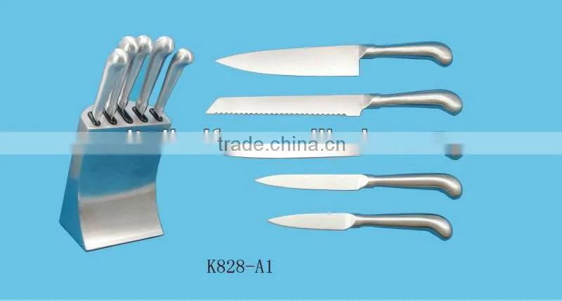Non-stick kitchen knives
