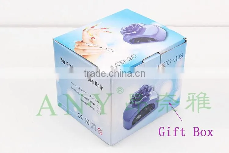 Professional Electric Nail Dryer Table Led Lamp Nail Gel Polish 9W