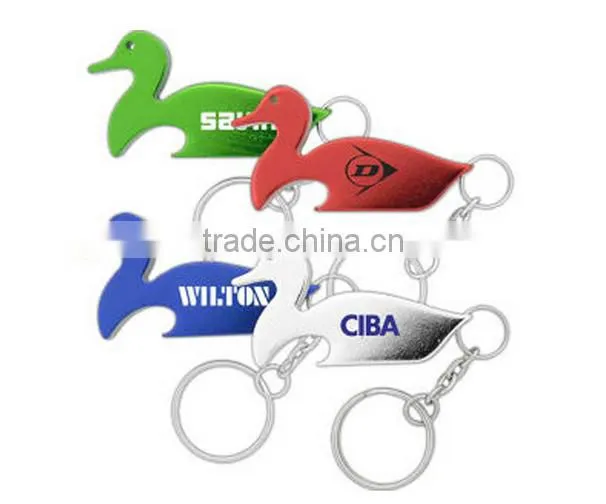 promotional metal gift custom bottle opener keychain for key design