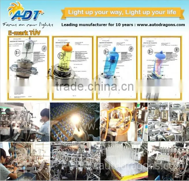 High quality 12v 55w 3500K 880 halogen driving lights