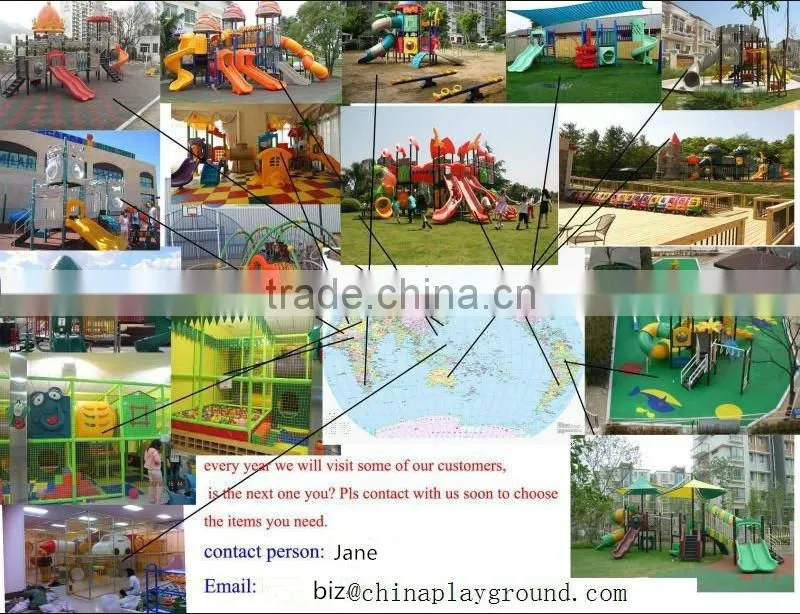 Professional China manufacturer classic kids large outdoor playground equipment
