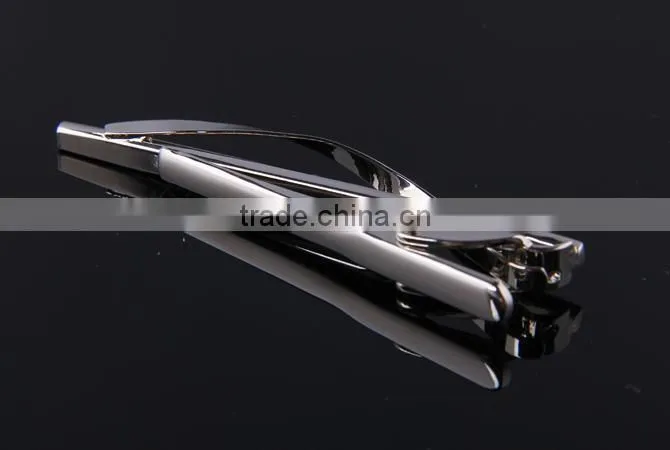 Wholesale silver delicate clip on tie