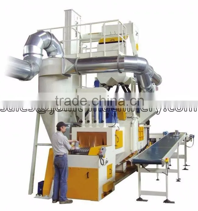 abrasive sandblast for forging