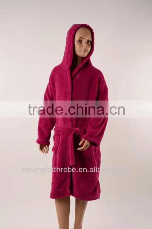 American new design baby bathrobe with hood