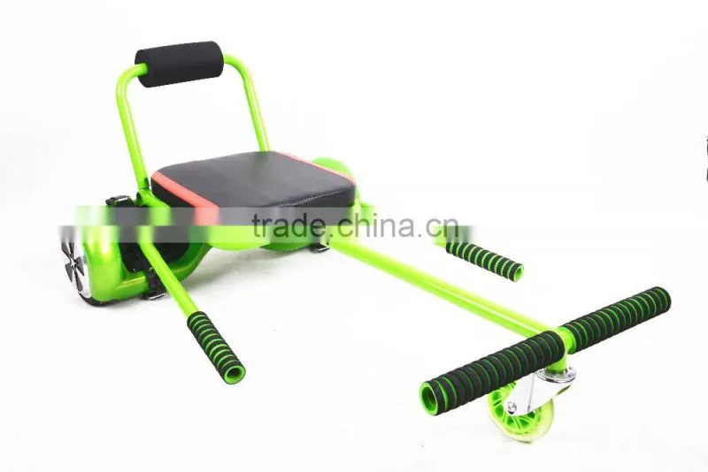 new design product cool seat hover kart for 2 wheels hoverboard go kart hoverkart