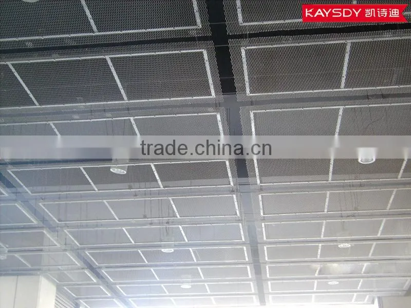 Expanded Metal Ceilings, Mesh Ceiling Panels for Bus station