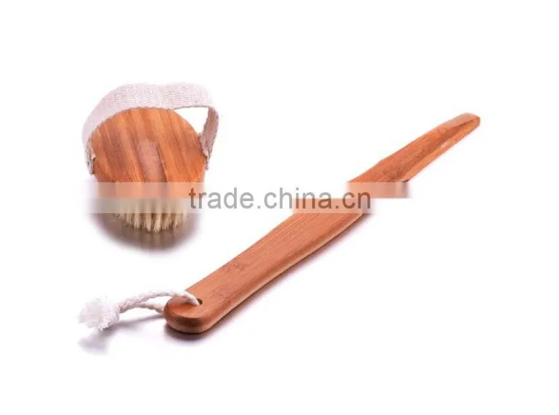 Bamboo shower/bath brush