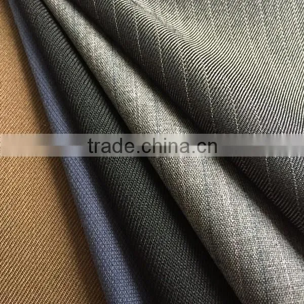 polyester wool blazer fabric for men