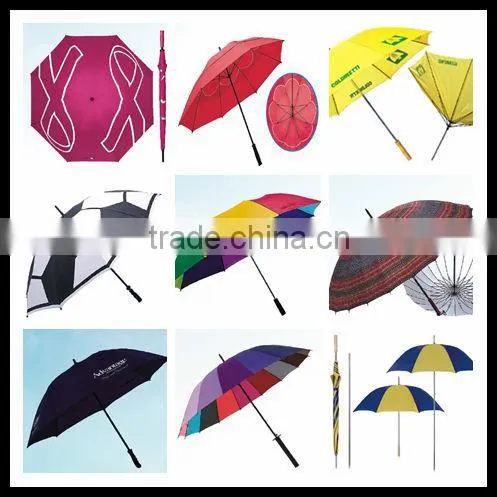 purple straight umbrella