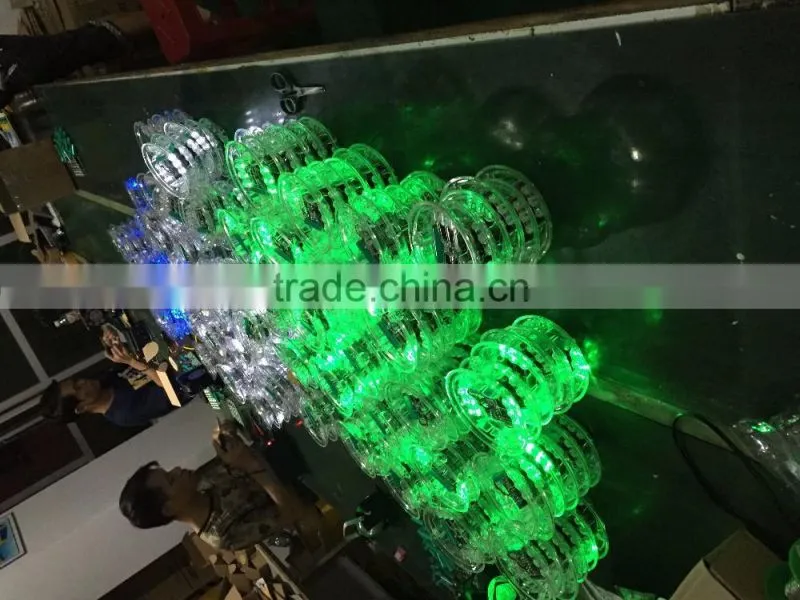 solar led flashing cat eye highway round plastic reflector