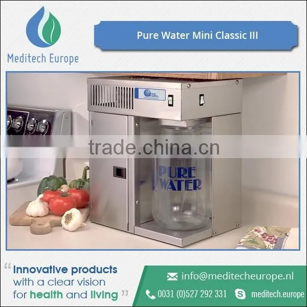 Unique Float Design Water Distillation System Water Mini Classic III
