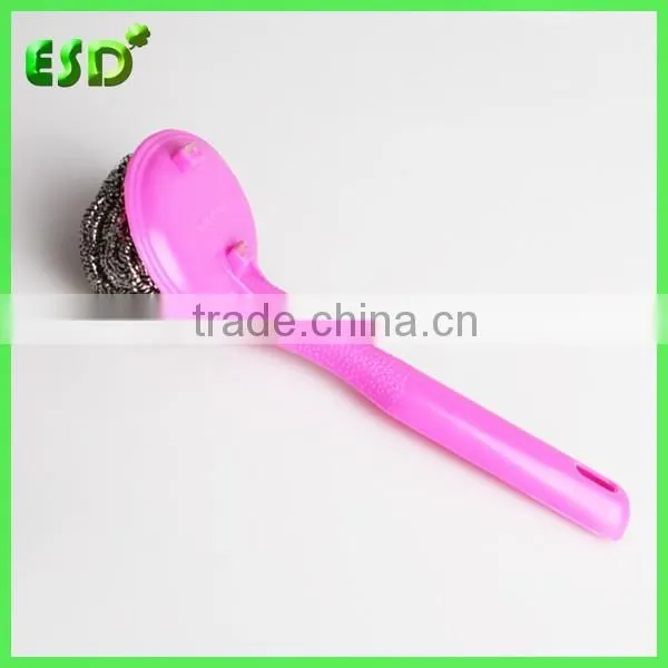 ESD China Durable Plastic Kitchen Brush With Handle