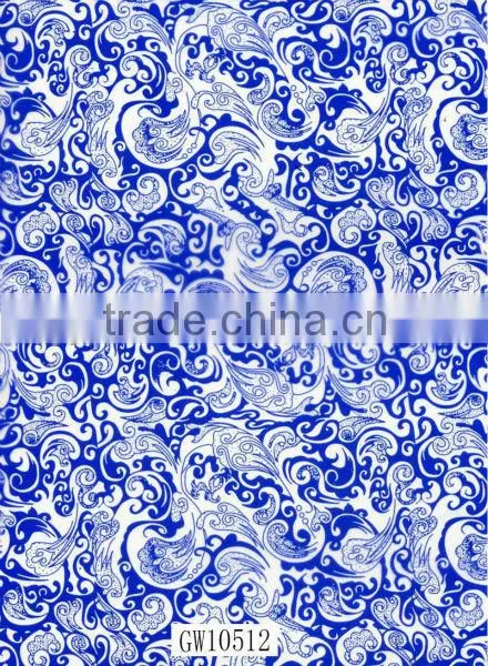 GW10512 Flowers pattern Pattern Water Transfer Printing Film/Hydrographic films Width100cm