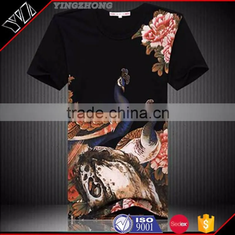 New arrival Summer hip hop style man tshirt with thumb hole