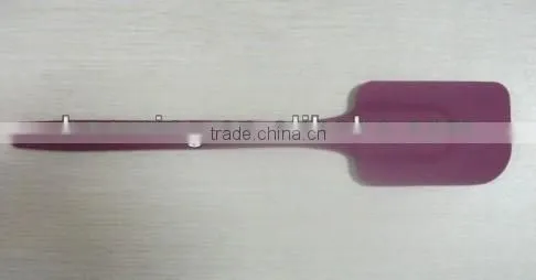 silicone spatula with stainless steel handle