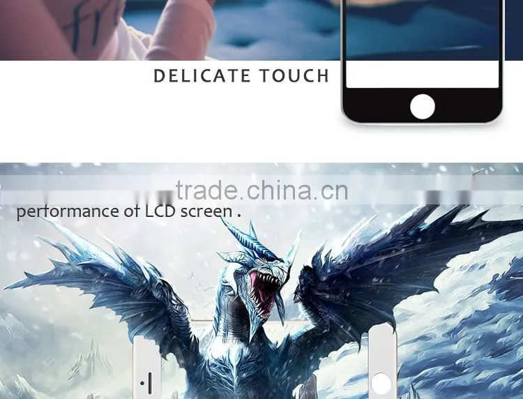 9h anti-scratch 2.5D glass screen protector for iphone 6