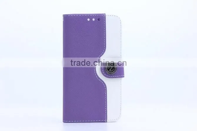 Folio leather stand wallet case for iphone 6S