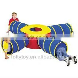 Children outdoor play tunnel