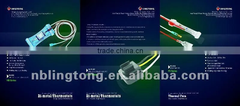 low temperature thermostat ST-003 4 WIRE WITH ONE SOCKET BI-METAL DEFROST THERMOSTAT SENSOR SWITCH