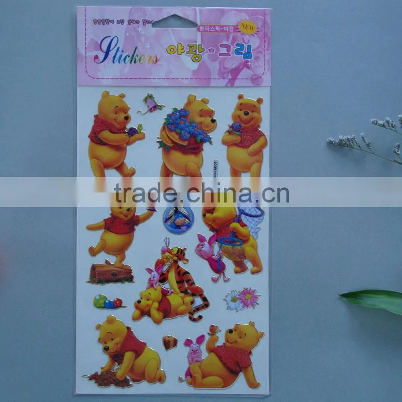 decorative epoxy sticker cartoon Characters stickers