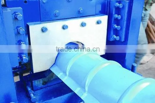 metal roof ridge cap roll forming machine