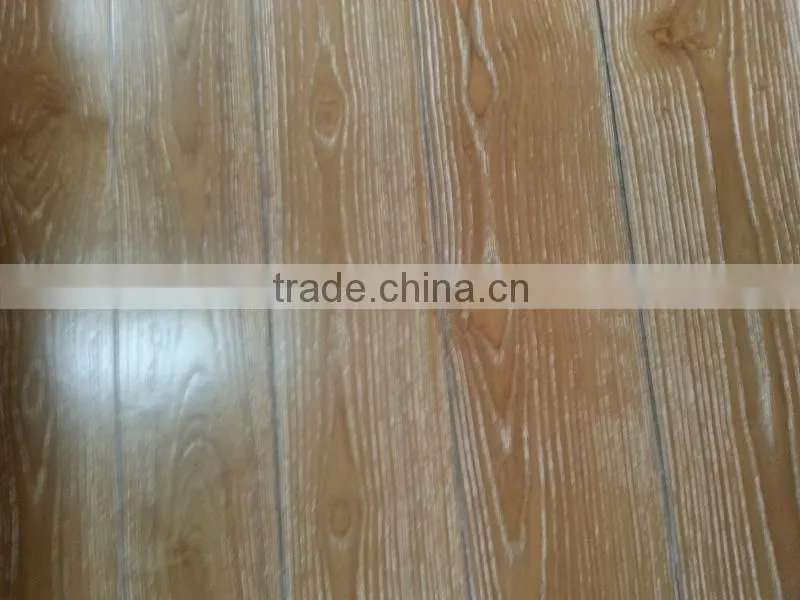 Rustic Light Wire-brushed Solid Ash Wood Flooring