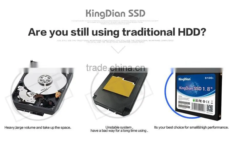 KingDian solid state drive ssd highest speed sata2 1.8inch ssd 16gb hard drive for Desktop and Laptop