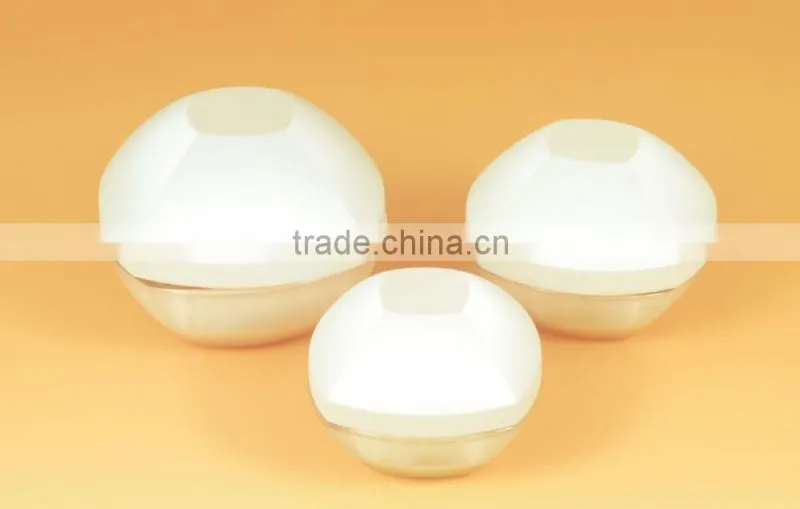 cosmetics jar, recycled acrylic cosmetic jars