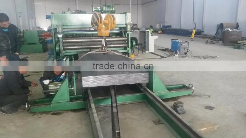14mm new automatic steel coil straightening and cut to length line