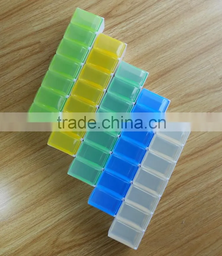 Travel pill box ,7 days pill box /container