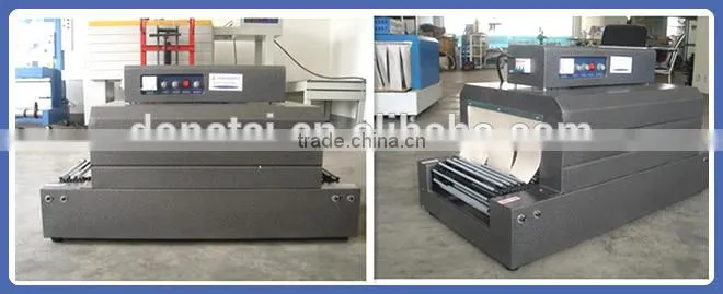 Automatic Efficient Bottle Cap Carton Shrink Wrap Machine