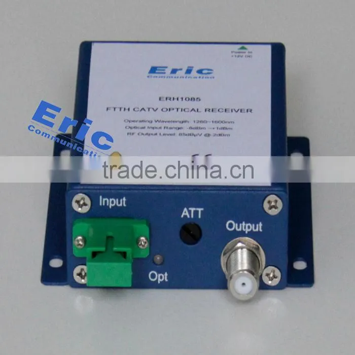 CATV FTTH AGC fiber Optical receiver/fiber optic product