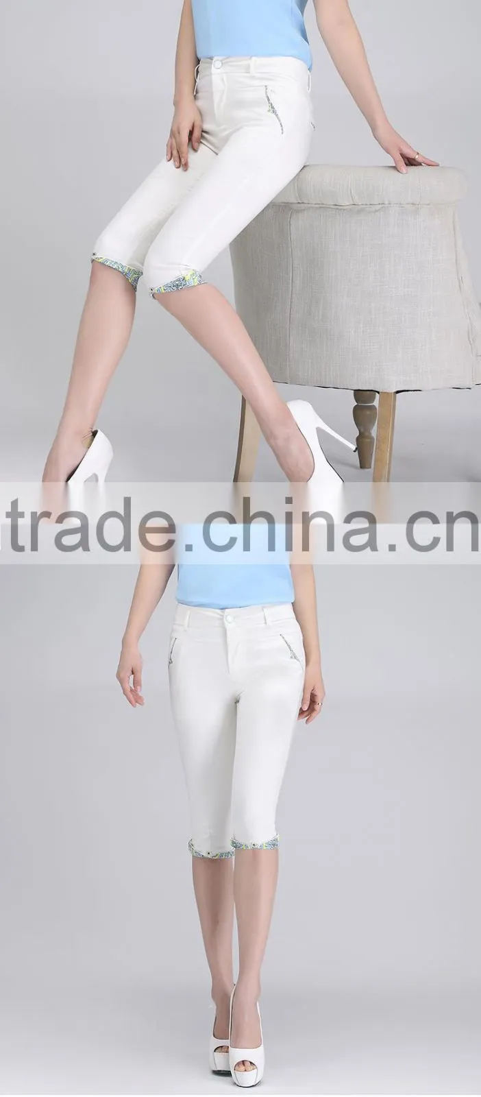 young girl fashion short pant