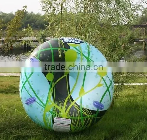 Inflatable snow sled