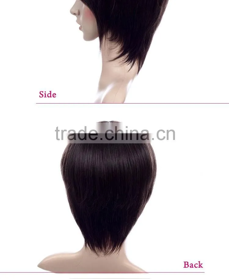 Gold supplier High Temperature Fiber fashion source hair wig