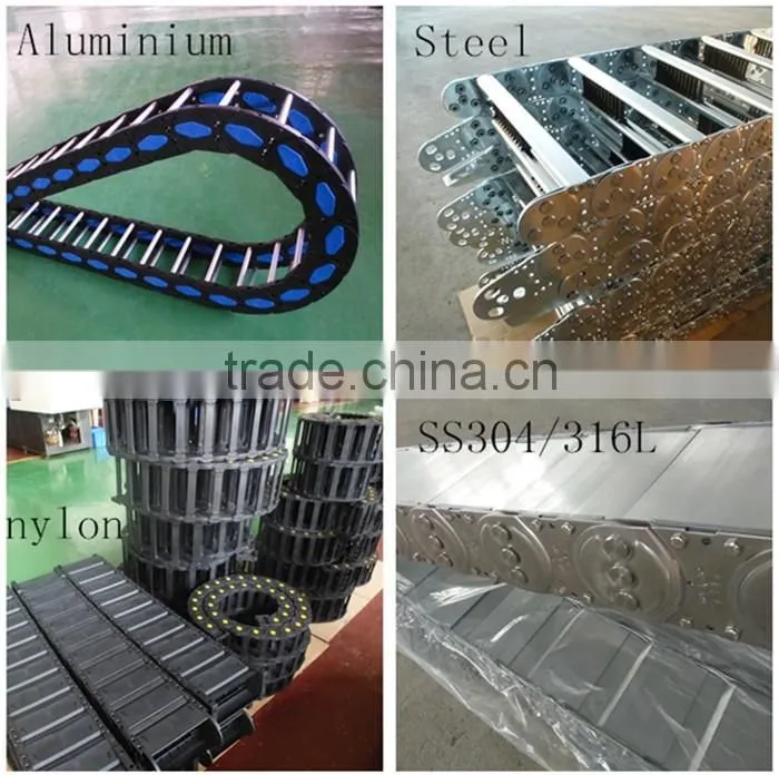 Free sample cnc drag chain carrier cable chain for cnc machine