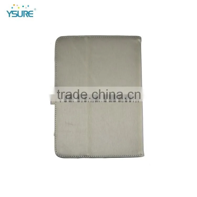 Simple fashion standing pu leather case for ipadmini 2