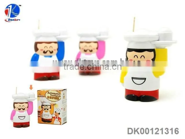 Promotional Plastic Automatic Toothpick Holder