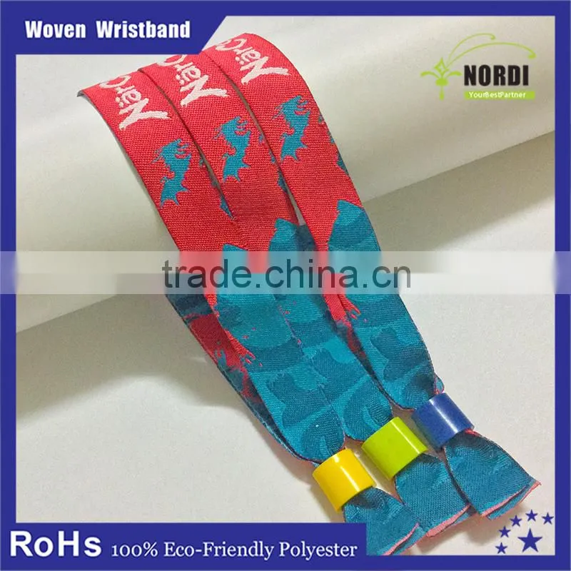 festival woven wristband