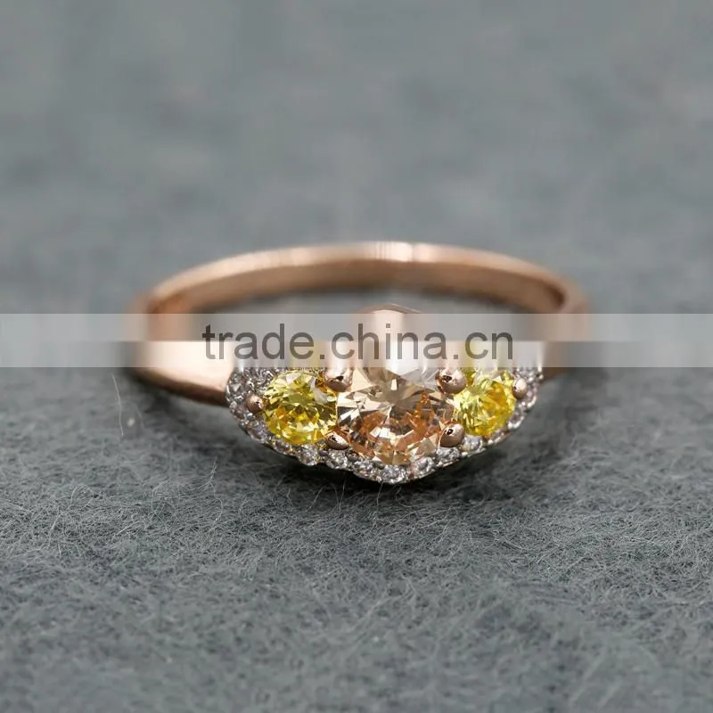 14K Gold Vermeil Sterling Silver Two Tone Plating Daisy Flower Ring