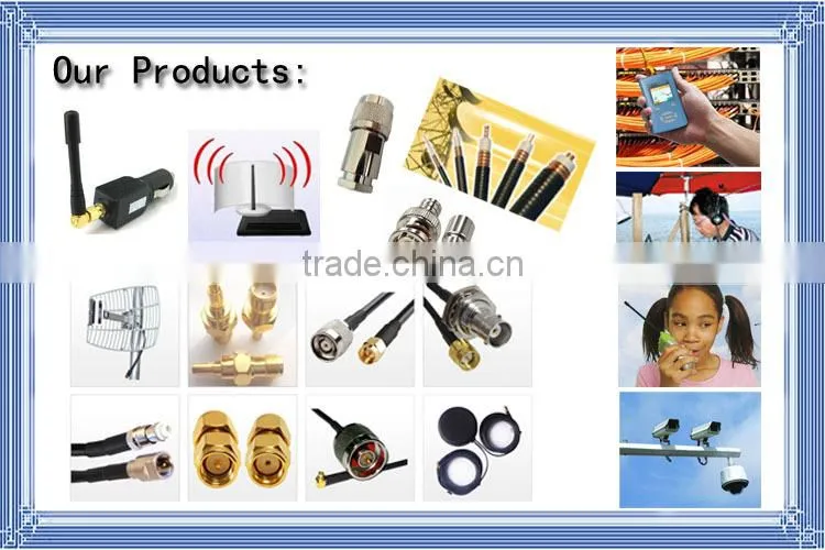 (Factory price) SMA male bulkhead connector for Semi-rigid cable antenna