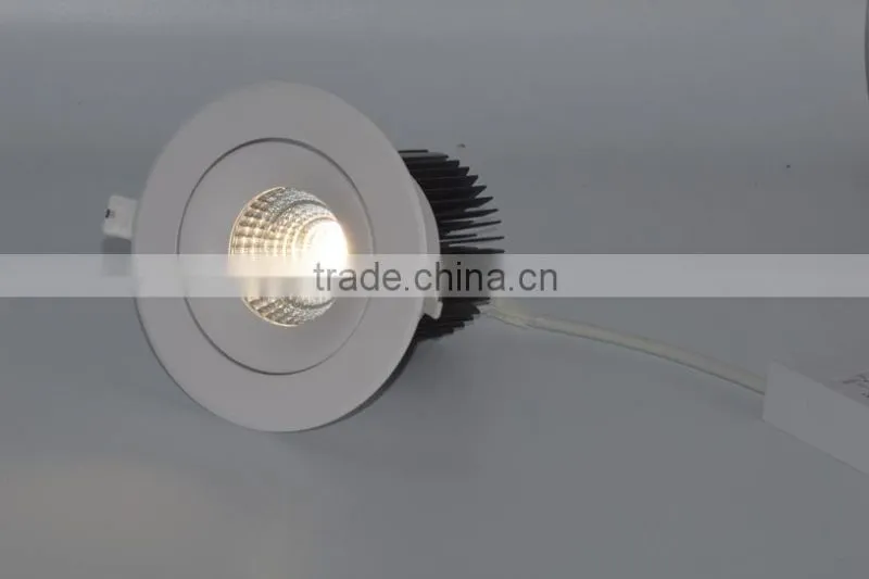 Bridgelux COB High Lumen Clear Diffuser 30w Led Downlight TEC002D30WCN